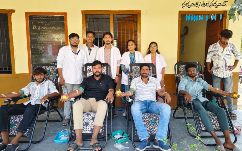 పుట్టిన రోజు రక్తదానం.. గోమాతకు గో సేవా.. పేదలకు అన్నదానం..