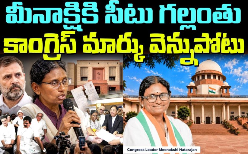 మీనాక్షికి సీటు గల్లంతు.. కాంగ్రెస్ మార్కు వెన్నుపోటు.. కాంగ్రెస్ కుమ్ములాటల మీద విశ్లేషణ